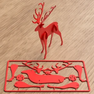 Christmas Deer Kit Card